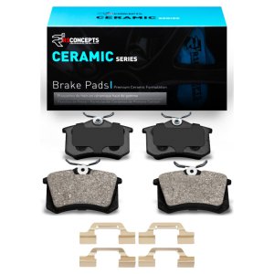 Volkswagen Golf Brake Pads - Rear - R1 Concepts - RNC Ceramic - `03-`06